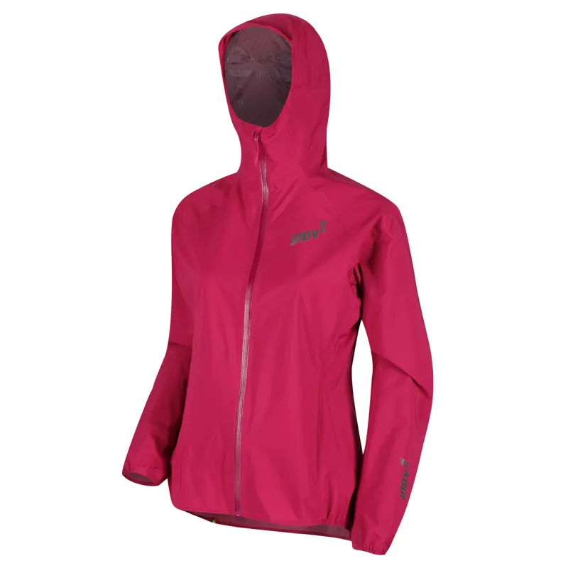 Inov8 Stormshell FZ Women's Waterproof Running Jacket in Pink-5